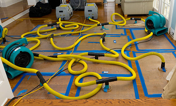 Professional Flood Damage Restoration technician working in West Alexander, PA